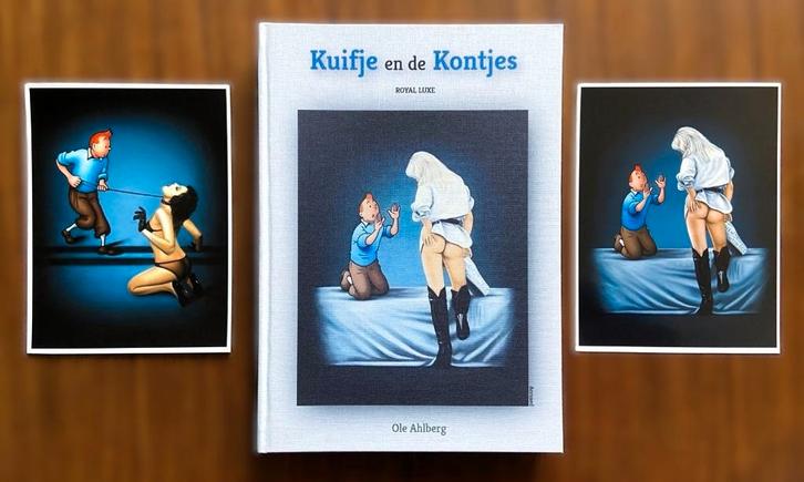 Kuifje en de Kontjes - ROYAL LUXE - Genummerd + Twee Prenten, Livres, BD, Neuf, Envoi