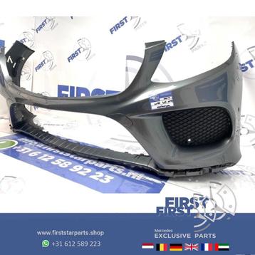 W166 GLE AMG VOORBUMPER GRIJS Mercedes 2015-2019 ORIGINEEL beschikbaar voor biedingen