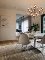 Vintage marmeren eettafel Florence Knoll voor Roche Bobois, Ophalen, Gebruikt