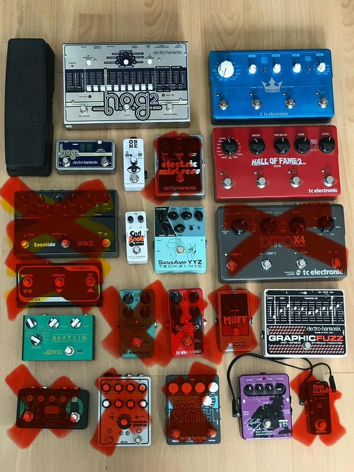Tc electronic, EHX, Sansamp e.a., Muziek en Instrumenten, Effecten, Zo goed als nieuw, Ophalen of Verzenden