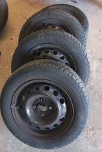 Winterbanden gemonteerd op velgen, Ophalen, 14 inch, Gebruikt, 175 mm