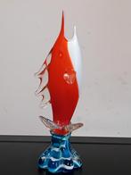 Ancien Poisson soliflore en verre de Murano, Enlèvement ou Envoi