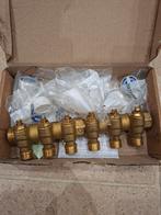 R585c/6 Collecteur avec robinet d'arrêt pour eau sanitaire