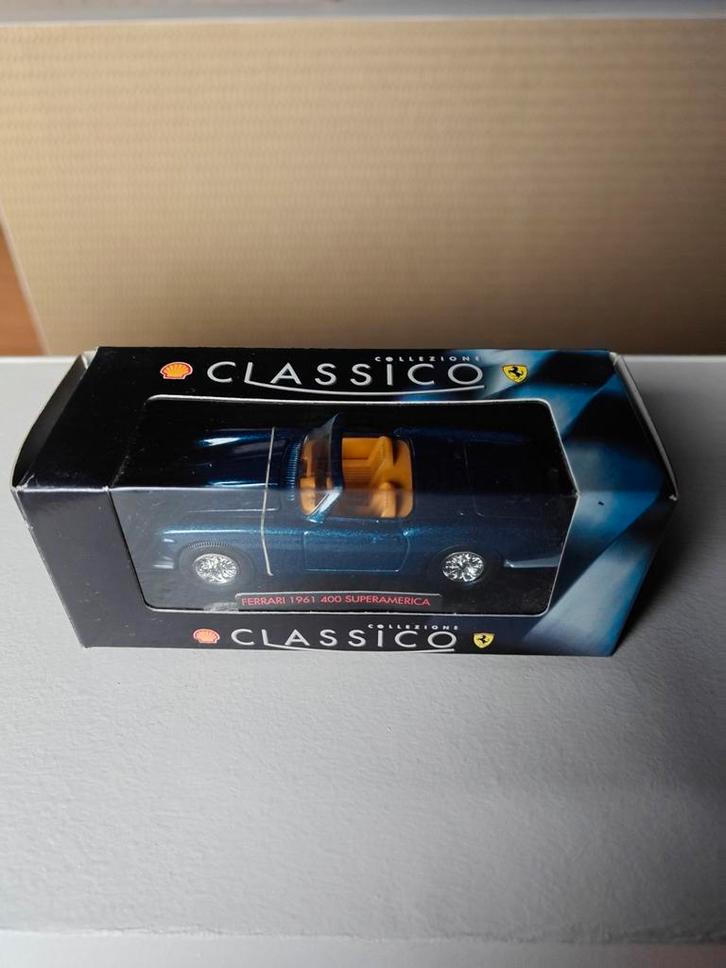 Ferrari 1961 400 superamerica Shell Classico Collection, Hobby & Loisirs créatifs, Voitures miniatures | 1:32, Comme neuf, Voiture