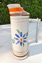 Grand Vase En Céramique Vintage H. 44 cm., Antiquités & Art, Enlèvement