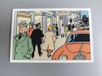 Carte postale Tintin Hergé Moulinsart, Comme neuf, Une BD, Enlèvement ou Envoi