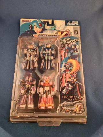 Megaman X Action Figures 4-pack (2004) (Factory Sealed) beschikbaar voor biedingen