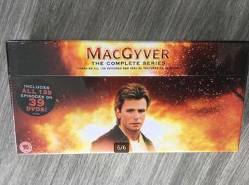 MacGyver complete serie Seizoen 1 tot en met 7 GESEALD !, Enlèvement, Neuf, dans son emballage, Action, Coffret