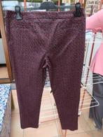 Geklede broek nieuw print terracota Natan mt 42, Kleding | Dames, Overige kleuren, Verzenden, Maat 42/44 (L), Nieuw