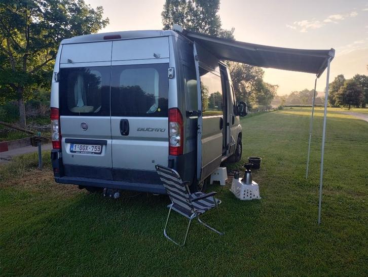 Camper Fiat Ducato 2.3 D, Caravans en Kamperen, Mobilhomes, Particulier, tot en met 2, Buscamper of Camperbus, Fiat, Fiat, Diesel