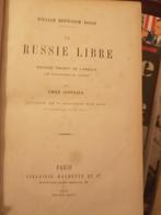 WILLIAM HEPWORTH DIXON  LA  RUSSIE LIBRE  OUVRAGE TRADUIT DE, Ophalen of Verzenden
