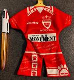 Royal Excelsior Moeskroen 1980s mooie vintage voetbal vaande, Ophalen of Verzenden, Zo goed als nieuw, Shirt