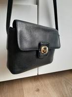 Crossbody Delvaux donkerblauw, Handtassen en Accessoires, Tassen | Damestassen, Verzenden, Gebruikt, Blauw, Handtas