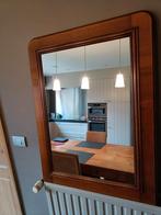 Spiegel. Omlijsting in Kerselaar., Antiquités & Art, Antiquités | Miroirs, Enlèvement, Rectangulaire, 50 à 100 cm, Moins de 100 cm