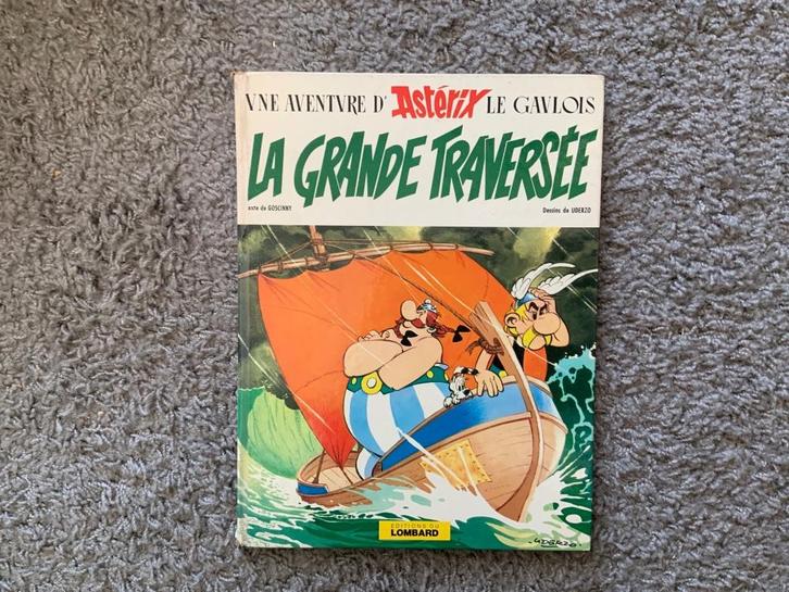 BD Astérix - Tome 22 La grande traversée - 1e édition, Boeken, Stripverhalen, Gelezen, Eén stripboek