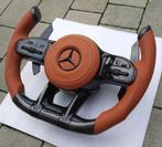 Mercedes stuur bruin leer compleet carbon AMG, Auto-onderdelen, Ophalen of Verzenden, Nieuw, Mercedes-Benz