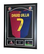 David Villa Barcelona 2024 Gesigneerd en Ingelijst, Verzamelen, Sportartikelen en Voetbal, Ophalen of Verzenden, Nieuw, Shirt