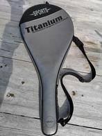 tennis racket titanium met opbergzak, Ophalen of Verzenden, Nieuw, Racket, L3