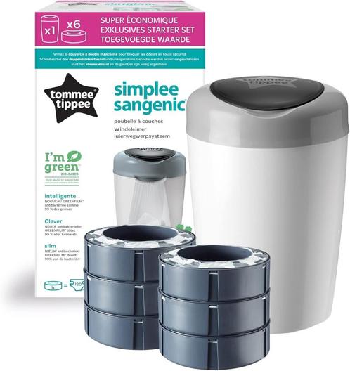 Tommee Tippee luierverwijderingsset met 50% korting - Nieuw, Kinderen en Baby's, Badjes en Verzorging, Zo goed als nieuw, Luieremmer