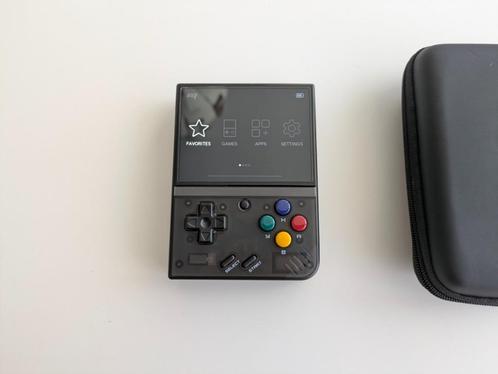 Miyoo Mini Plus met OnionOS, 64GB SD, & Carry Case, Games en Spelcomputers, Spelcomputers | Overige, Ophalen of Verzenden