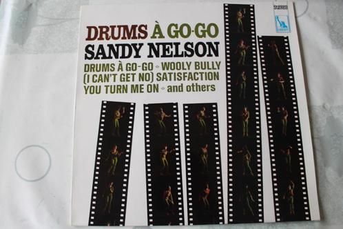 Sandy Nelson -lp- Drumt een Gogo, Cd's en Dvd's, Vinyl | Dance en House, Zo goed als nieuw, Drum and bass, 12 inch, Ophalen of Verzenden