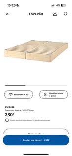Lit sommier neuf a vendre sans le matelas, Ophalen, Zo goed als nieuw, Bedbodem