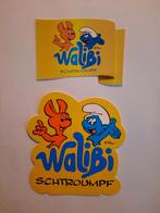 Smurfen stickers Walibi, Overige typen, Ophalen of Verzenden, Zo goed als nieuw