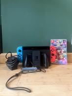 Nintendo Switch + Mario Kart 8 Deluxe, Games en Spelcomputers, Games | Nintendo Switch, Avontuur en Actie, Ophalen of Verzenden
