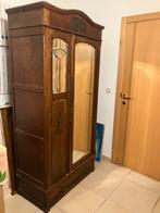 Oude spiegelkast met twee deuren, Antiek en Kunst, Ophalen