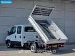 Iveco Daily 35S16 160PK 3 zijdige Kipper Dubbel Cabine 3.5t, 7 places, Automatique, 3500 kg, Tissu