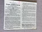 Soldaat Demuynck Oostende +1945 Hersfeld Duitsland WOII, Ophalen, Bidprentje
