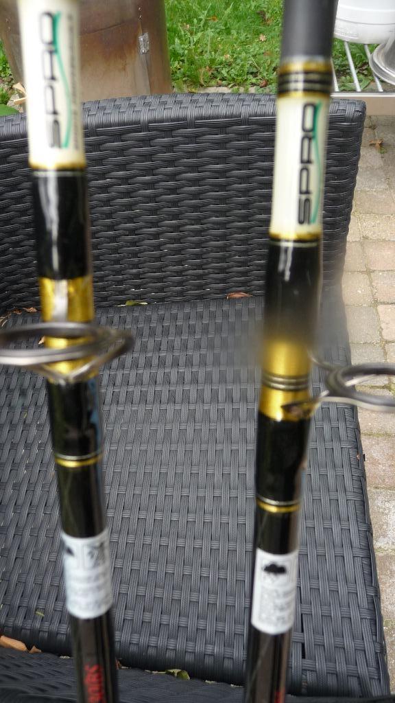 2 splinternieuw Norway king hengels + 1 geberuikte, Watersport en Boten, Hengelsport | Zeevissen, Nieuw, Werphengel, Ophalen