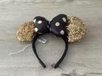 Disney Minnie Mouse gouden oortjes, Verzamelen, Verzenden, Overige figuren, Zo goed als nieuw, Kleding of Textiel