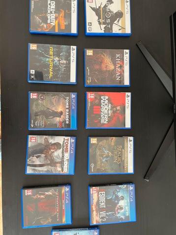 Playstation 4 & 5 games te koop., Hobby en Vrije tijd, Verzamelkaartspellen | Magic the Gathering, Ophalen, Zo goed als nieuw