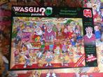Puzzle WASGIJ Christmas Gingerbread Showstopper! 2x1000, Hobby & Loisirs créatifs, Enlèvement ou Envoi, Plus de 1 500 pièces, Comme neuf