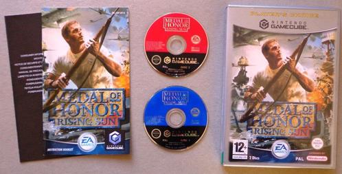 Medal of Honor Rising Sun voor de Nintendo GameCube Compleet, Consoles de jeu & Jeux vidéo, Jeux | Nintendo GameCube, Comme neuf