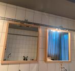 Badkamer spiegels, Huis en Inrichting, Badkamer | Badkamermeubels, 50 tot 100 cm, Minder dan 100 cm, Zo goed als nieuw, Ophalen