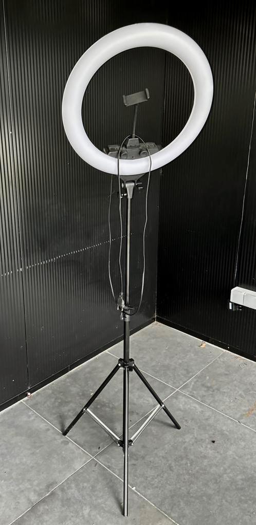 Ringlamp RGB - MJ-45 - zo goed als nieuw, Audio, Tv en Foto, Fotografie | Fotostudio en Toebehoren, Zo goed als nieuw, Ophalen