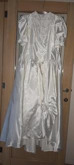 Wit trouwkleed met toebehoren, Kleding | Dames, Wit, Zo goed als nieuw, Ophalen