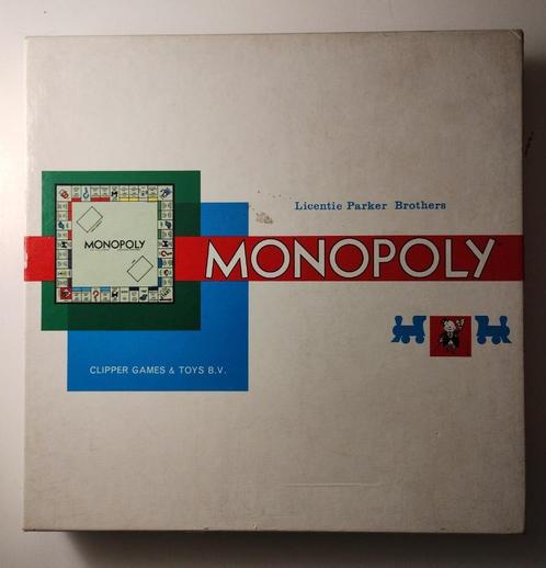 Monopoly de la boîte carrée Clipper, Hobby & Loisirs créatifs, Jeux de société | Jeux de plateau, Utilisé, 1 ou 2 joueurs, Trois ou quatre joueurs