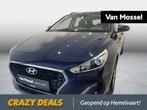 Hyundai i30 Wagon 1.0 T-GDi 88kW Techno, Auto's, Hyundai, Voorwielaandrijving, Stof, Gebruikt, Blauw