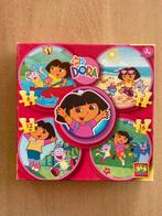 4 Dora puzzels 3+, Kinderen en Baby's, Speelgoed | Kinderpuzzels, Ophalen, Zo goed als nieuw