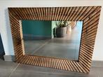 Gegraveerde spiegel 80 x 60 cm Maisons du Monde, Huis en Inrichting, Woonaccessoires | Spiegels, Ophalen, Rond