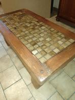 A vendre table de salon en chêne, Ophalen of Verzenden, Zo goed als nieuw, Eikenhout