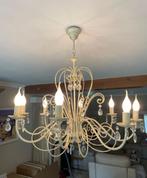 Glans, Huis en Inrichting, Lampen | Kroonluchters, Ophalen, Zo goed als nieuw, Glas