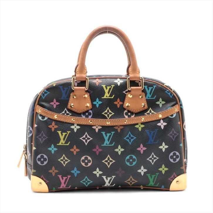 Louis Vuitton Trouville, Handtassen en Accessoires, Tassen | Damestassen, Gebruikt, Handtas, Zwart, Verzenden