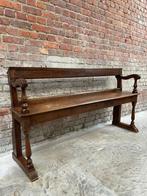 Authentieke antieke houten kerkbank, Ophalen