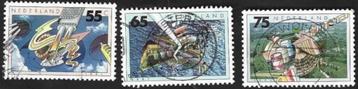3 Postzegels Nederland 1991 Milieu beschikbaar voor biedingen