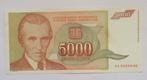 Joegoslavië 5.000 Dinara 1993, Postzegels en Munten, Bankbiljetten | Europa | Niet-Eurobiljetten, Ophalen of Verzenden, Joegoslavië
