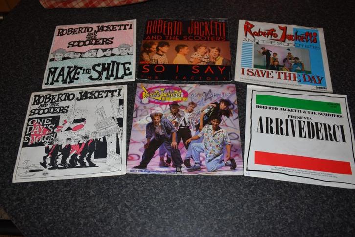 45t's rock/pop jukebox hits, Cd's en Dvd's, Vinyl | Rock, Zo goed als nieuw, Poprock, Overige formaten, Ophalen of Verzenden